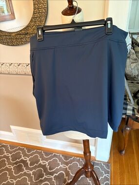 NEW Navy Athletic Skort - Solid Navy Activewear 32 Cool  never worn XXL